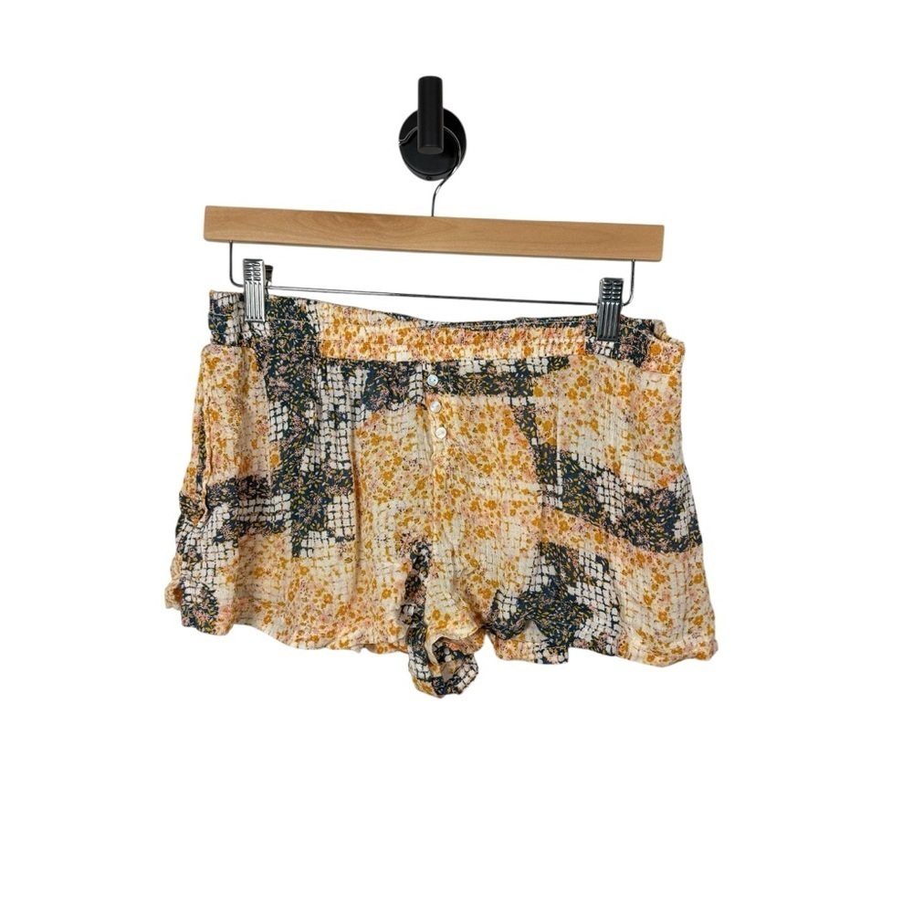 Urban Outfitters Out From Under Floral Multicolor Pajama Mini Shorts Size M